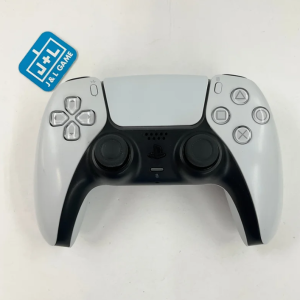 ps5 dualsense controller white — used / pre owned