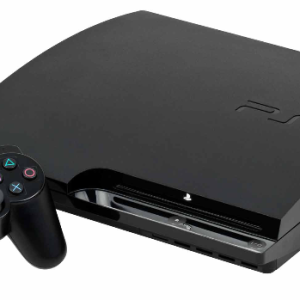 ps3 slim 500gb chipped with 10 games — used