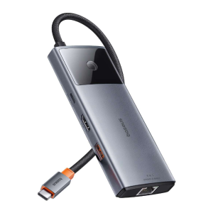 baseus metal gleam 4 port hub type c adapter
