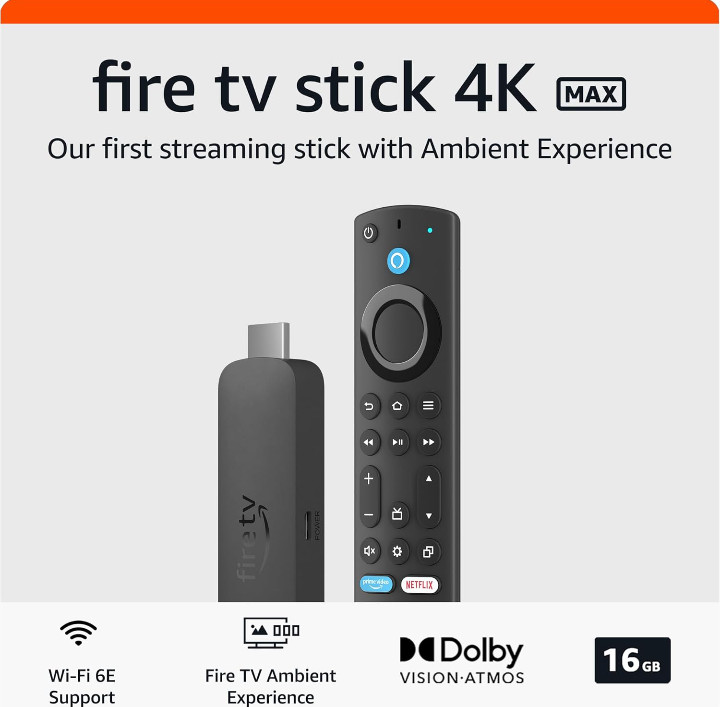 amazon fire tv stick 4k max amazon fire tv stick 4k max