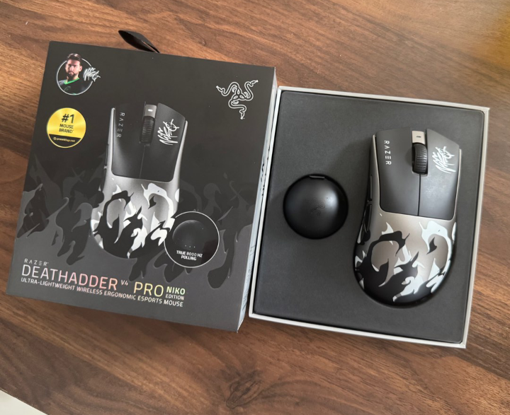 deathadder v4 pro niko edition mouse — brand new deathadder v4 pro niko edition mouse — brand new