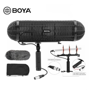 boya windshield shotgun mic