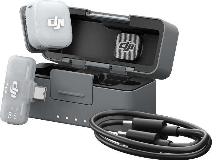 dji mic mini 2 with charging case dji mic mini 2 with charging case